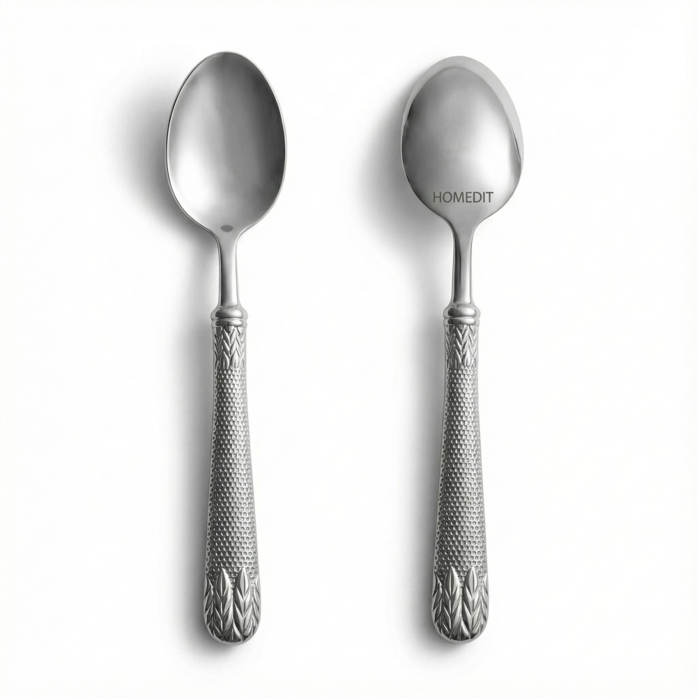 Lingura din inox alimentar 410, concepută pentru fine dining, homedit