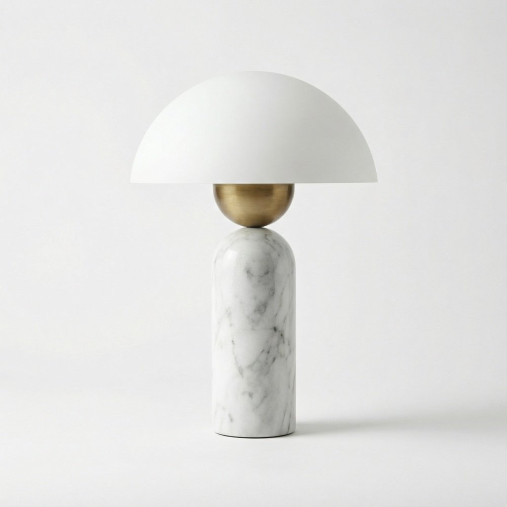 lampa aliora, 30 x 45 cm piatra naturala  si sticla, homedit