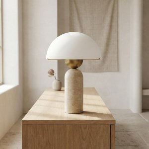 lampa, 30cm  x 45 cm sticla si piatra naturala CALMA, homedit