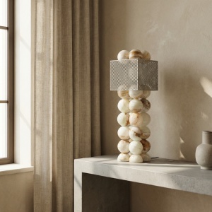 Lampa marmura, 15 cm x 45 cm Stonne, homedit