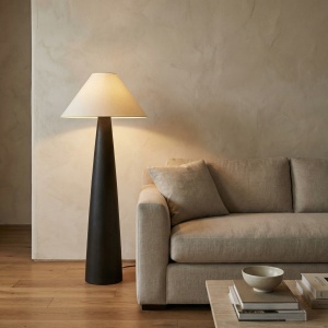 lampa ceramica si textil, 120 cm x 55 cm Brey, homedit