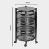 Raft mobil cu sertare 3 rotative, organizator bucatarie rotativ Raft mobil cu sertare 3 rotative, organizator bucatarie rotativ
