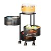 Raft mobil cu sertare 3 rotative, organizator bucatarie rotativ Raft mobil cu sertare 3 rotative, organizator bucatarie rotativ