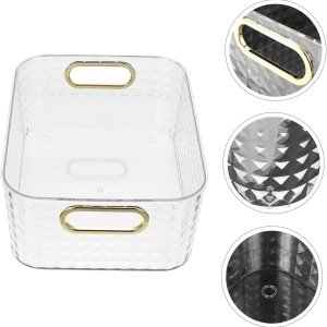Cos premium pentru organizare, cutie diamond transparenta