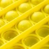 Jucarie senzoriala Push Bubble Fidget, pop it galben, Homedit Jucarie senzoriala Push Bubble Fidget, pop it galben, Homedit