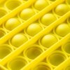 Jucarie senzoriala Push Bubble Fidget, pop it galben, Homedit Jucarie senzoriala Push Bubble Fidget, pop it galben, Homedit