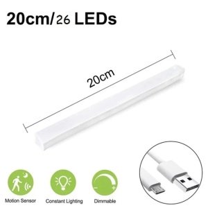 Lampa LED cu senzor, lampa inteligenta 20 cm, Homedit