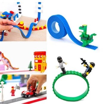 Benzi cu adeziv de constructie pentru lego, Homedit