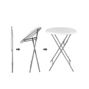 Set 10 mese pliabile pentru bar, masa cocktail 80 cm x 110 cm,bar, Homedit