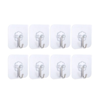 Carlige reutilizabile set 8 bucati, carlige adezive, Homedit