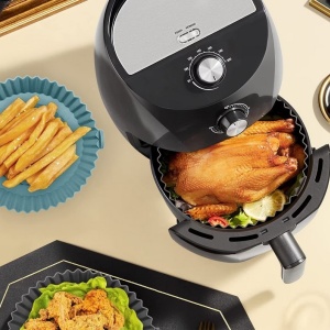 Forma din silicon pentru Air Fryer, tava silicon, Homedit