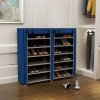 Organizator textil pentru pantofi, dulap pantofi, raft pantofi, Homedit Organizator textil pentru pantofi, dulap pantofi, raft pantofi, Homedit