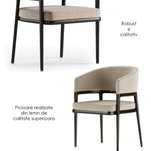 Scaun premium din lemn de frasin Premi Comfort, Homedit