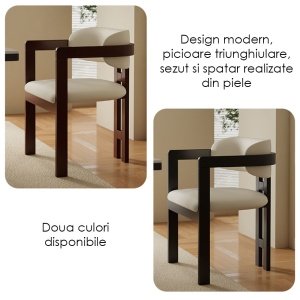 Scaun premium din lemn de frasin Elegance Throne, Homedit