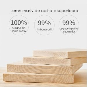 Scaun premium din lemn de frasin Elegance Throne, Homedit