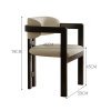 Scaun premium din lemn de frasin Elegance Throne, Homedit Scaun premium din lemn de frasin Elegance Throne, Homedit