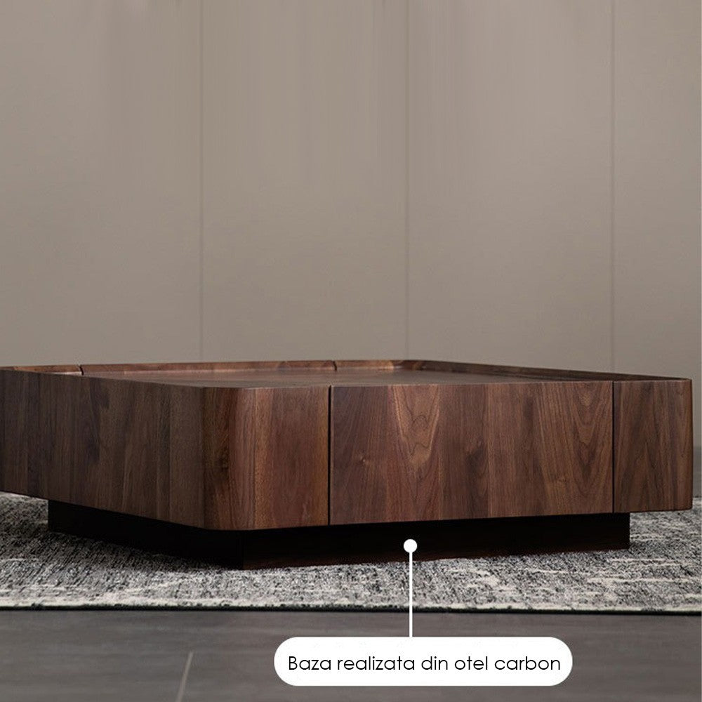 Masa cafea premium SquareWood, Homedit - Image 8