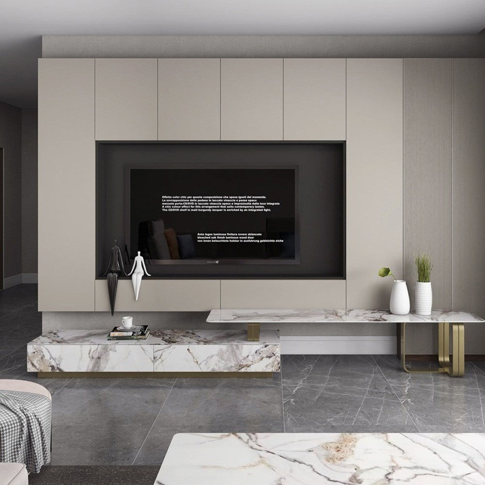 Comoda tv extensibila si de colț 180 cm - 350 cm Manor, mobila tv, Homedit - Image 4