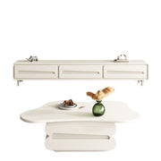 Masa living si comoda tv premium Snow, Homedit - Image 11