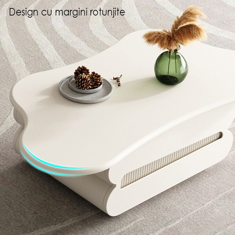 Masa living si comoda tv premium Snow, Homedit - Image 9