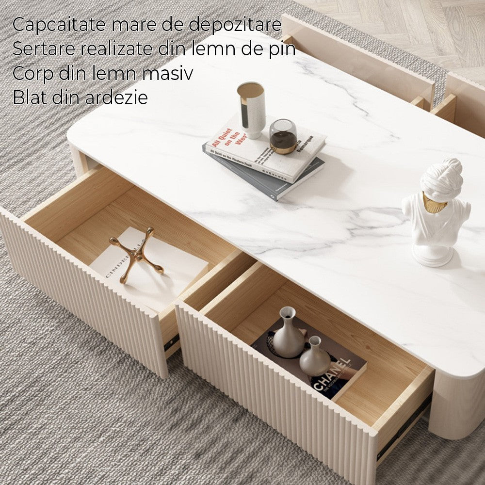 Set Comoda Tv si masa living premium Decor, Homedit - Image 7