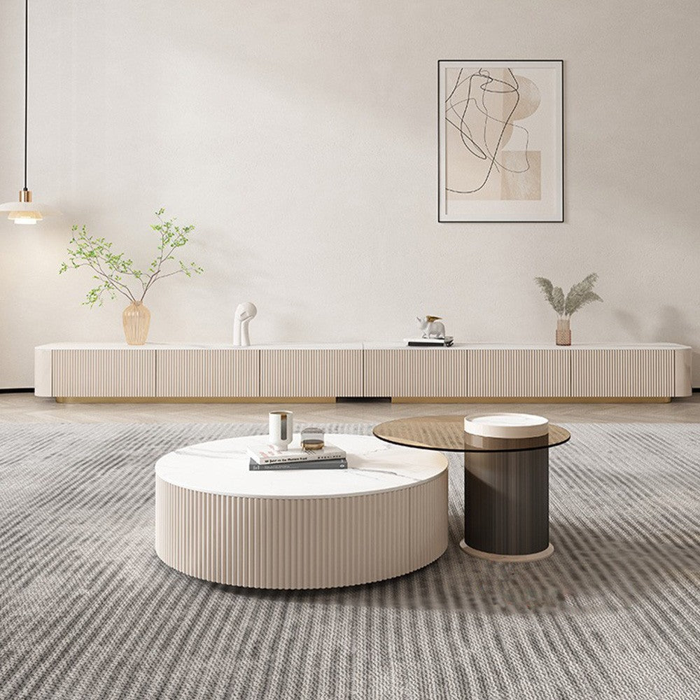 Set Comoda Tv si masa living premium Decor, Homedit - Image 4