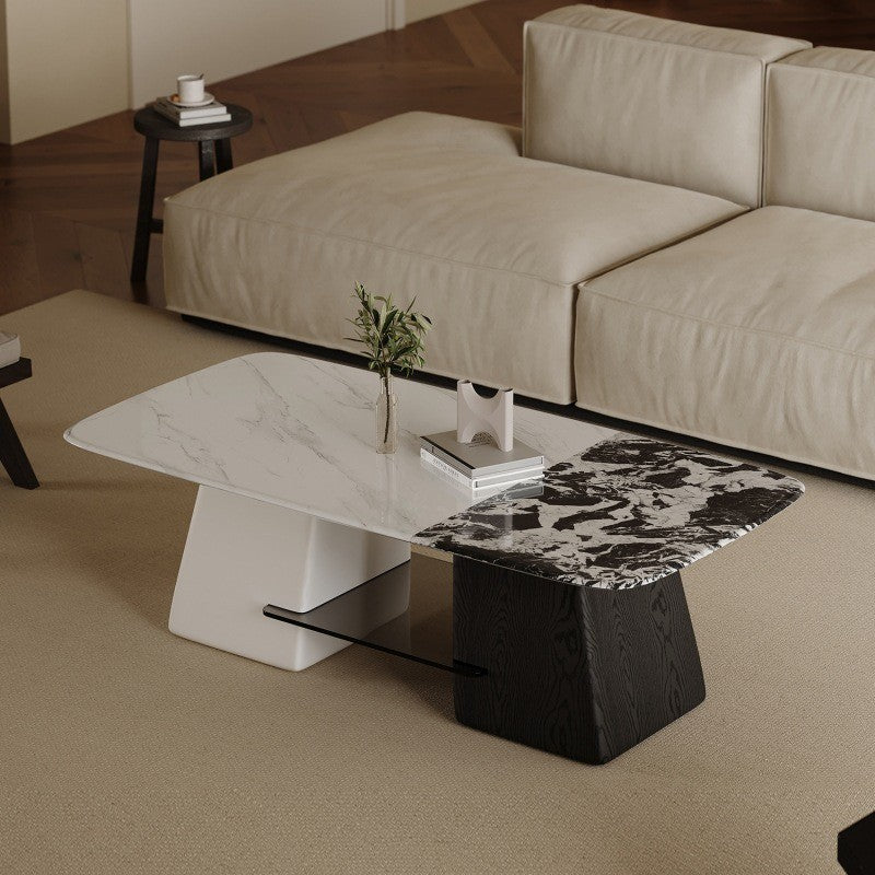 Masa cafea premium, 130 x 70 x 30 cm Yang,  Homedit - Image 2