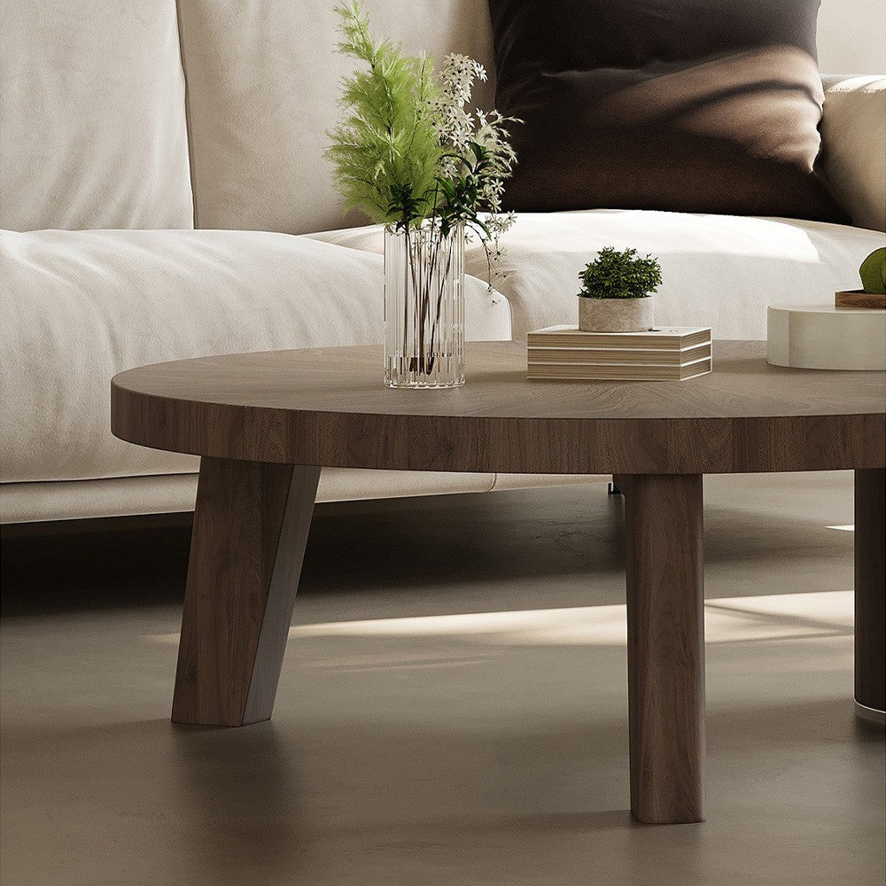 Masa cafea, 101 cm lemn premium Oak, Homedit - Image 6