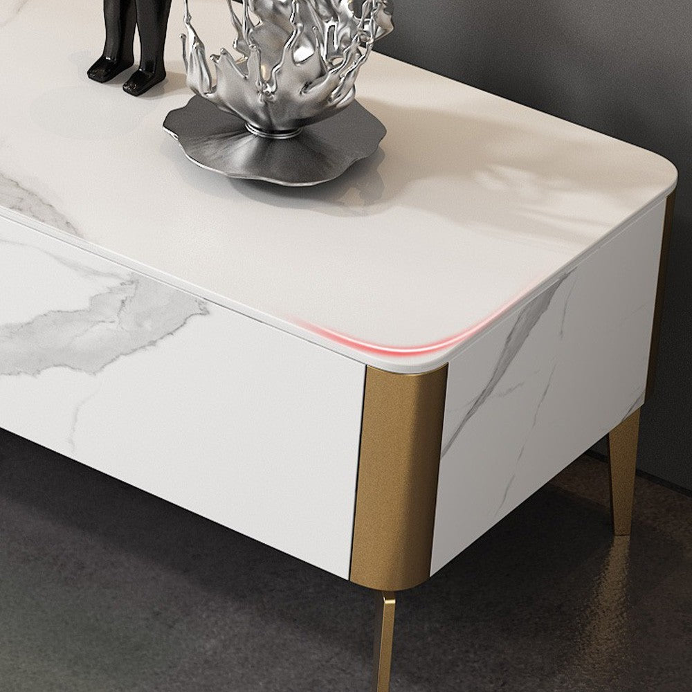 Set comoda tv, masa cafea si console Goldstone, masa living, comoda living, Homedit - Image 9