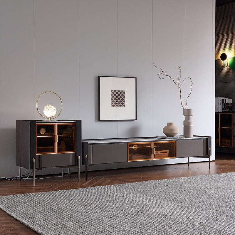 Set comoda tv, masa cafea si console premium Regal, Homedit - Image 4