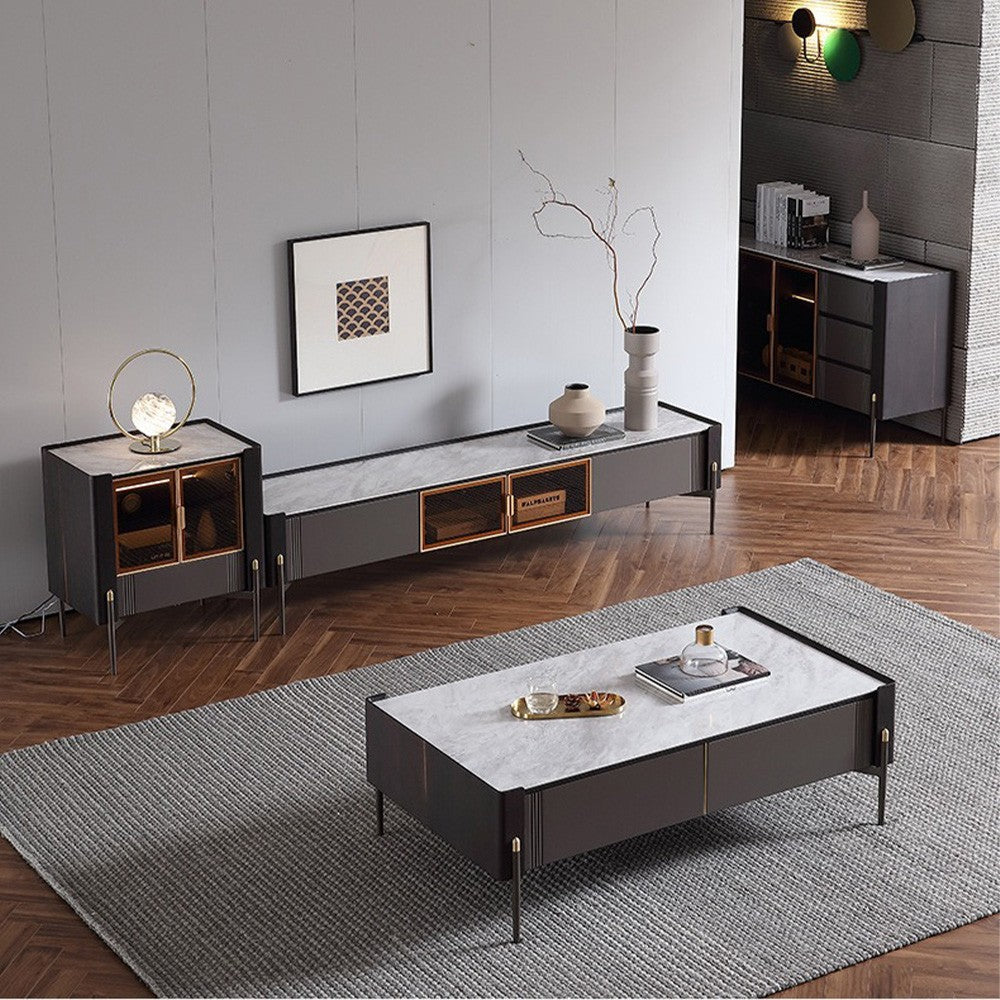 Set comoda tv, masa cafea si console premium Regal, Homedit - Image 3