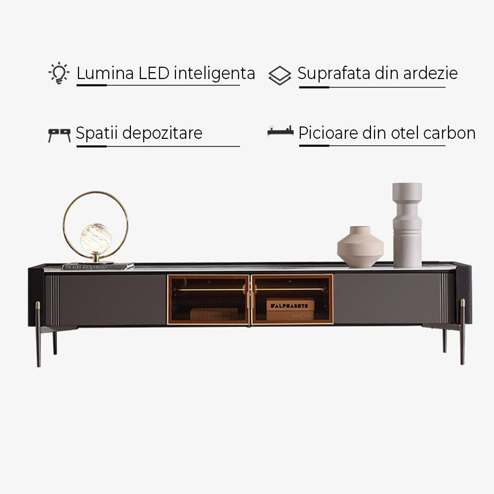 Set comoda tv, masa cafea si console premium Regal, Homedit - Image 10