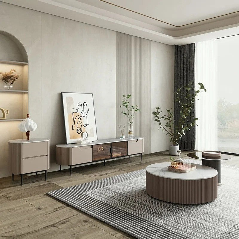 Set Consola tv si masa cafea premium Chest2, Homedit - Image 4