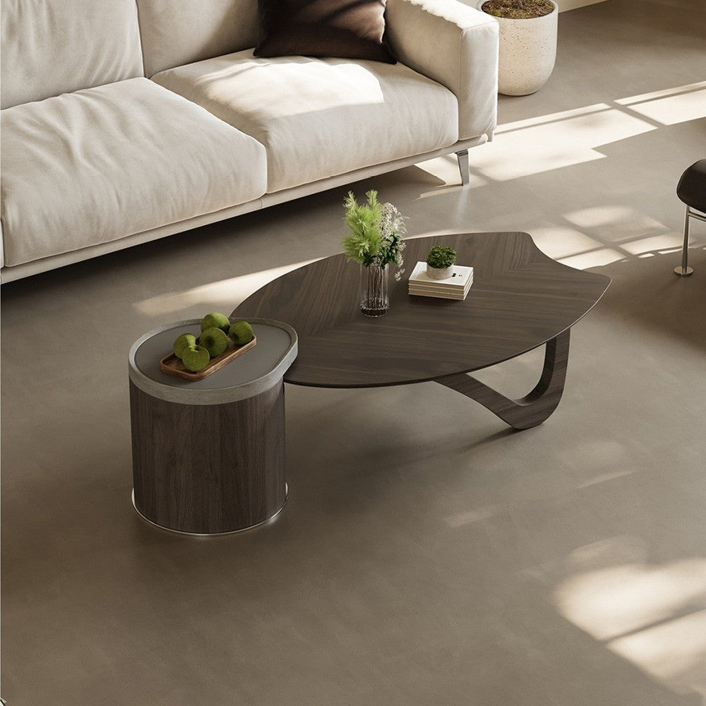 Masa cafea premium  lemn masiv 140 x 75 x 41 cm Venn, Homedit - Image 3