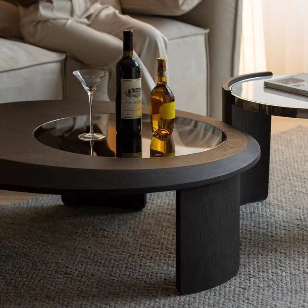 Masa cafea living premium Midnight 150 cm, Homedit - Image 5