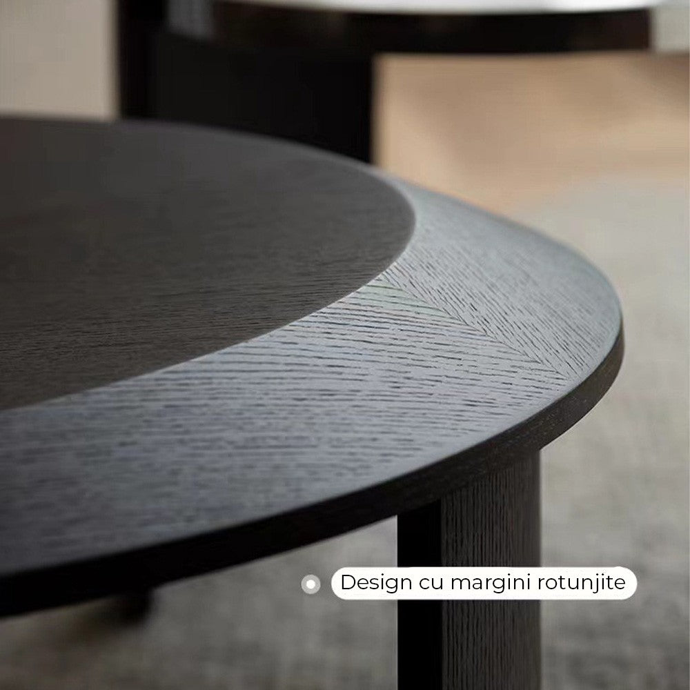 Masa cafea living premium Midnight 150 cm, Homedit - Image 8