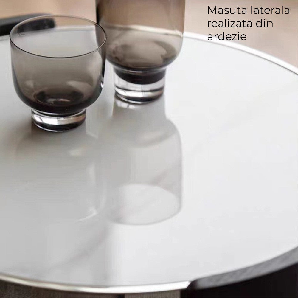 Masa cafea living premium Midnight 150 cm, Homedit - Image 11