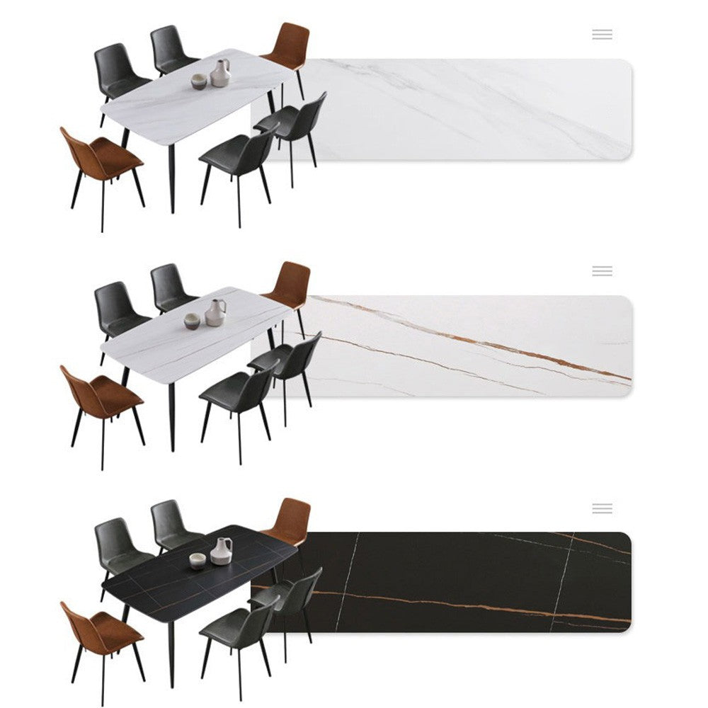 Masa dining lemn si piatra naturala Highness, masa bucatarie, Homedit - Image 11