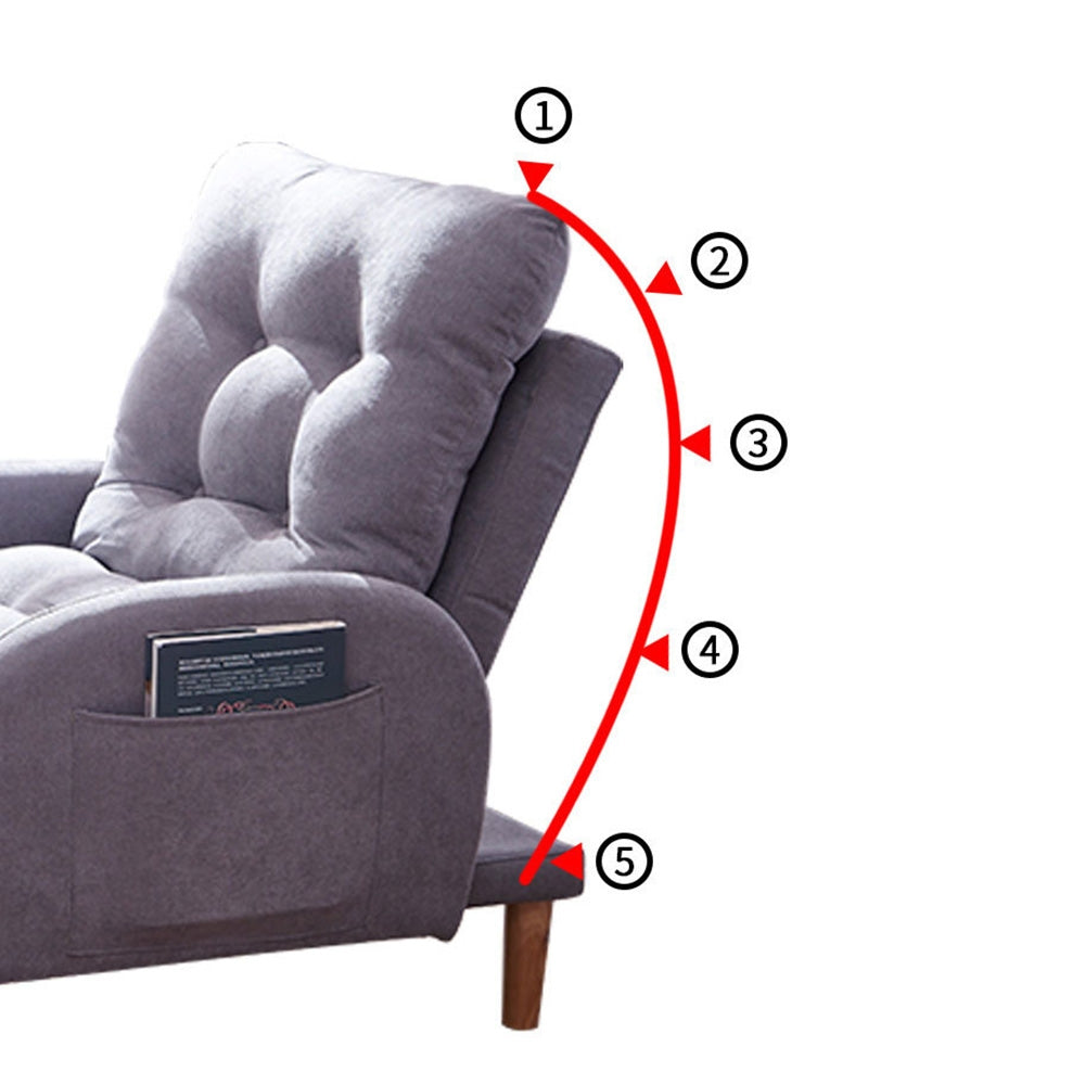 Fotoliu catifea premium Norway, Homedit - Image 15