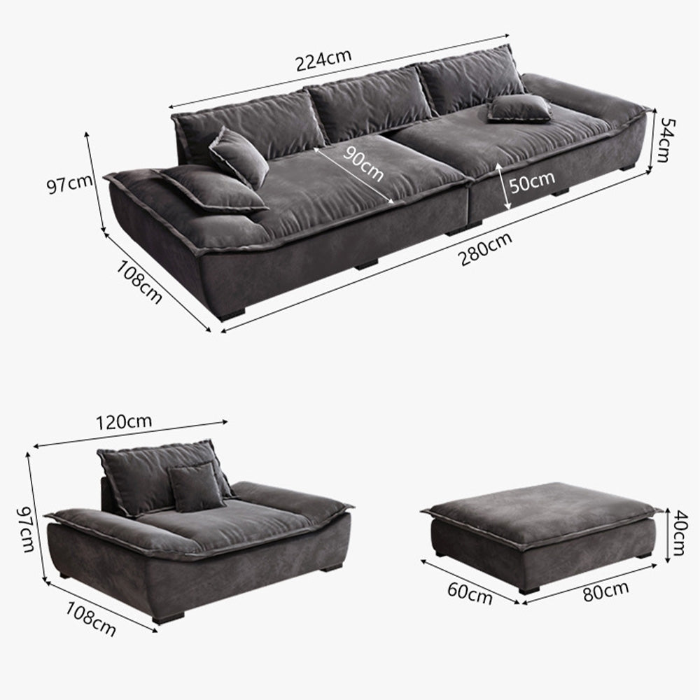 Canapea catifea premium Camelback, Homedit - Image 11