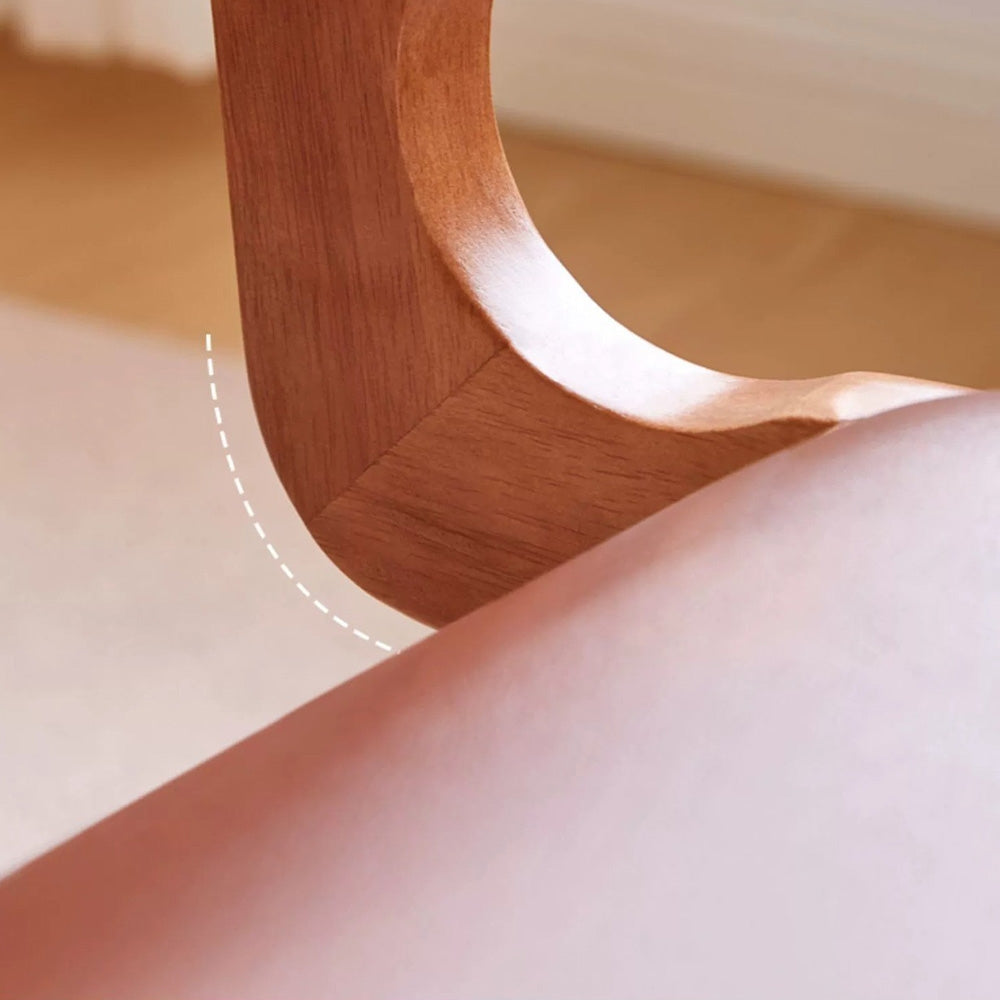Scaun lemn masiv si piele premium Ero, Homedit - Image 12
