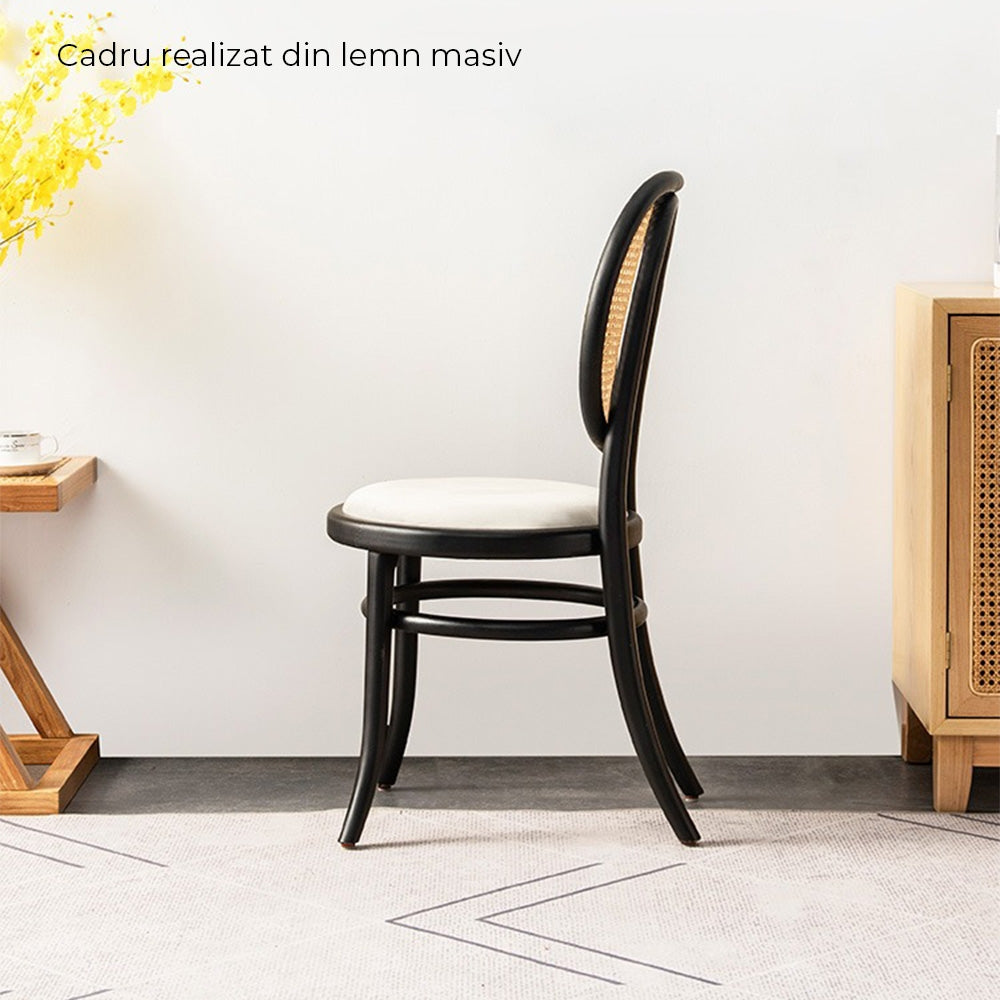 Scaun lemn masiv premium Echo, Homedit - Image 6