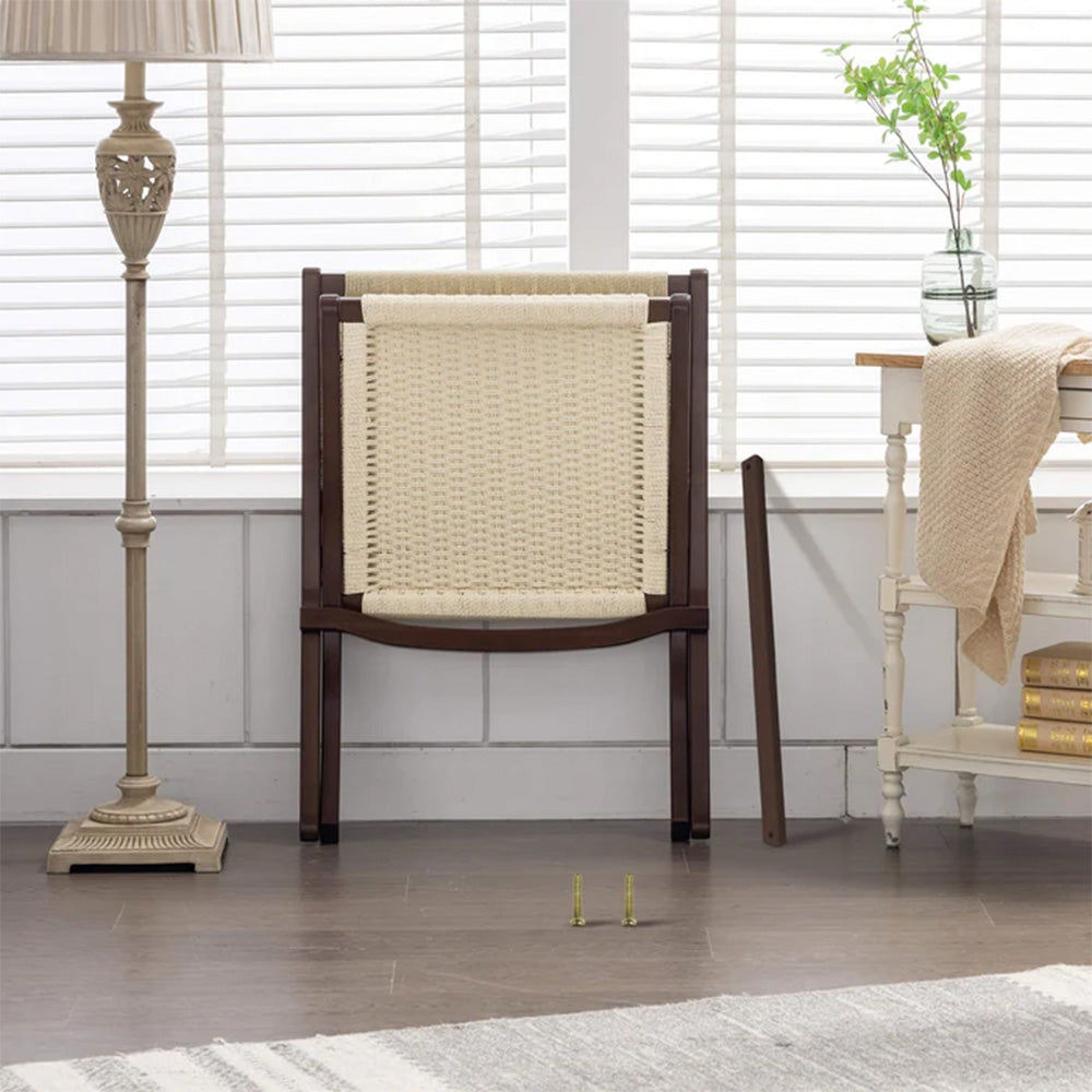 Scaun pliabil din lemn masiv premium Element, Homedit - Image 7