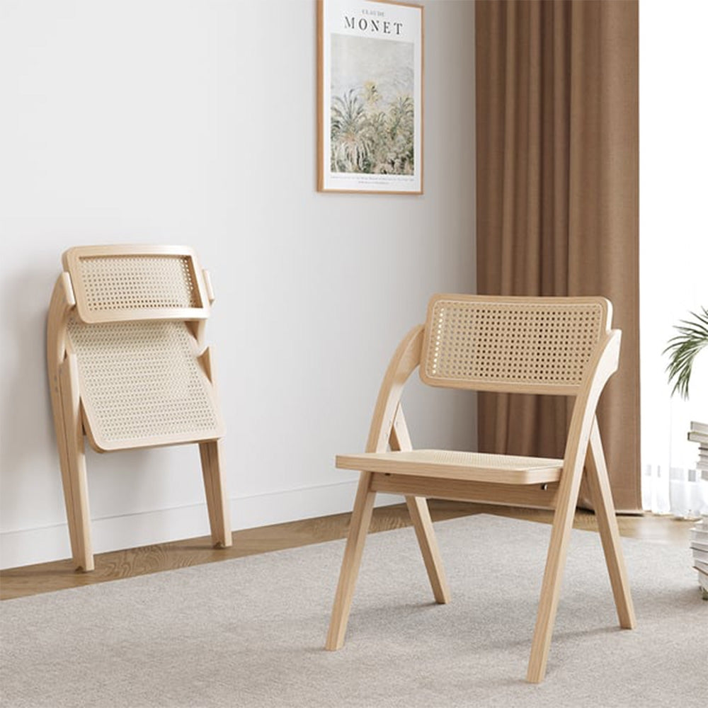 Scaun pliabil din lemn masiv premium Sole, Homedit - Image 3
