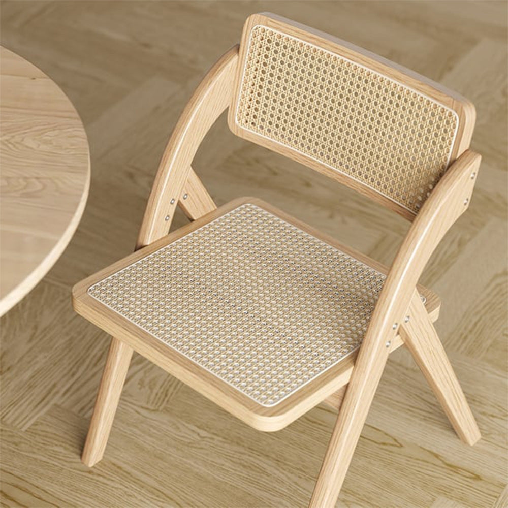 Scaun pliabil din lemn masiv premium Sole, Homedit - Image 7