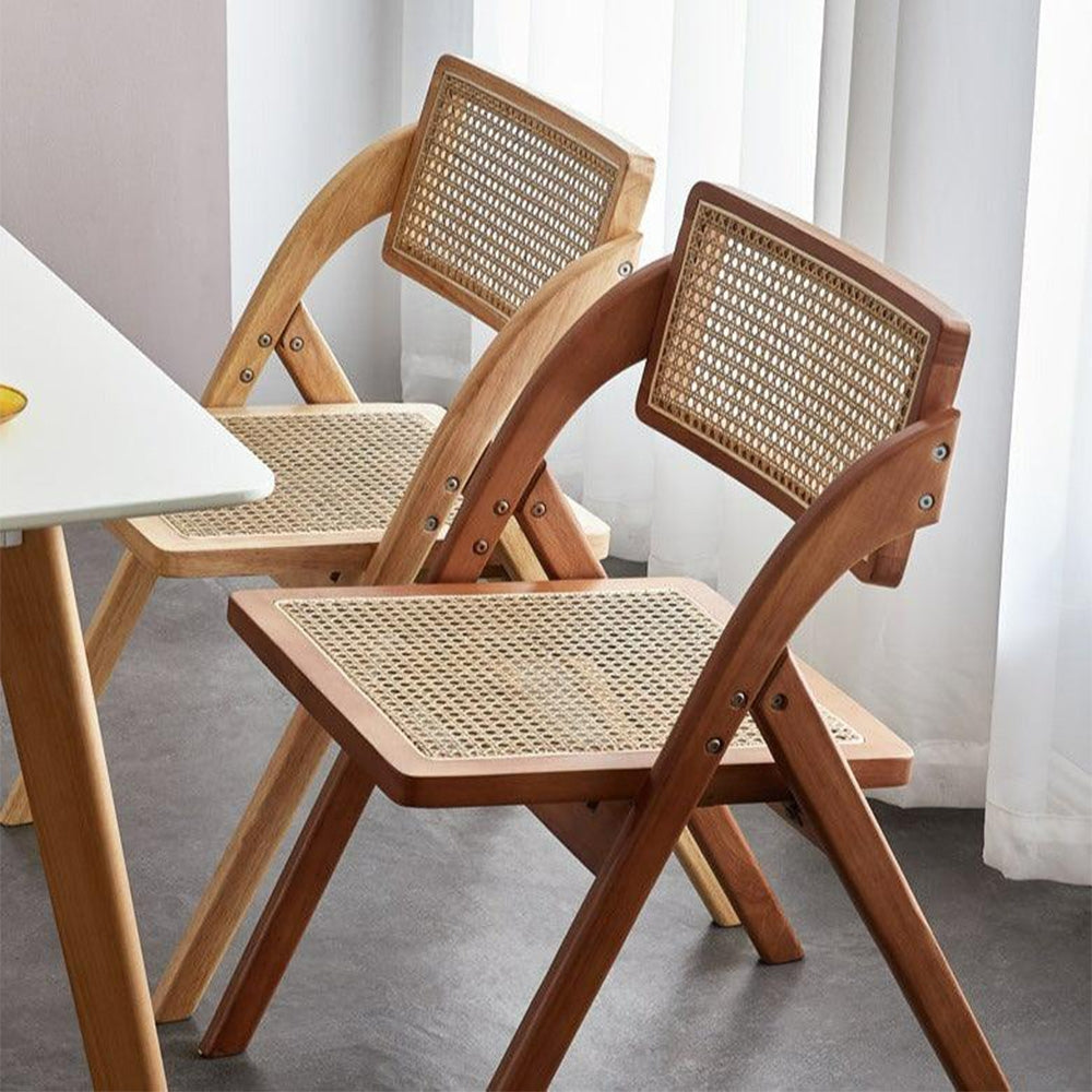 Scaun pliabil din lemn masiv premium Sole, Homedit - Image 4