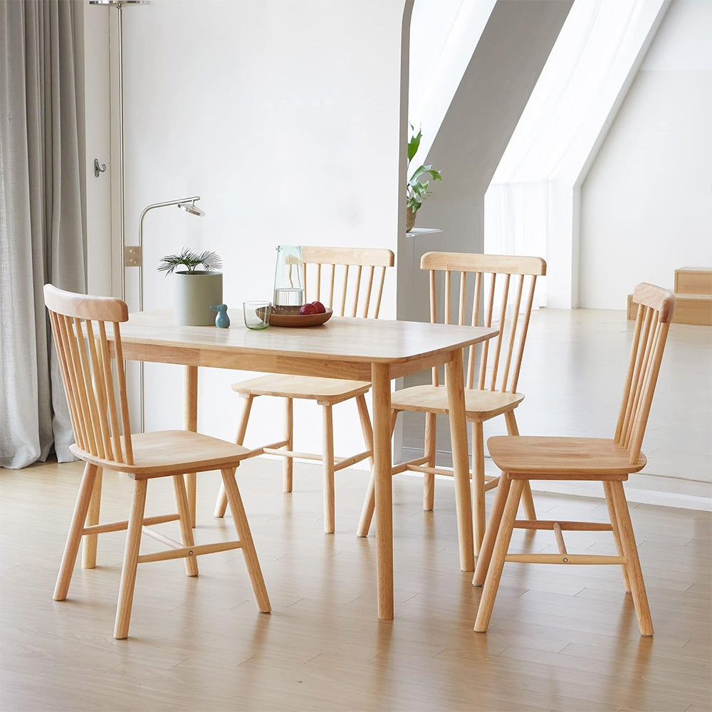 Masa lemn masiv 130 cm premium Essence, Homedit - Image 3