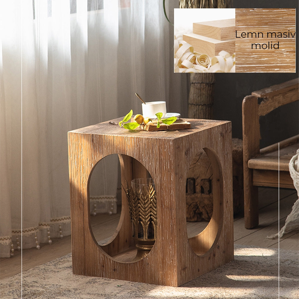 Masuta cafea living premium, 40 x 40 x 48.5 cm Aperture, Homedit - Image 4