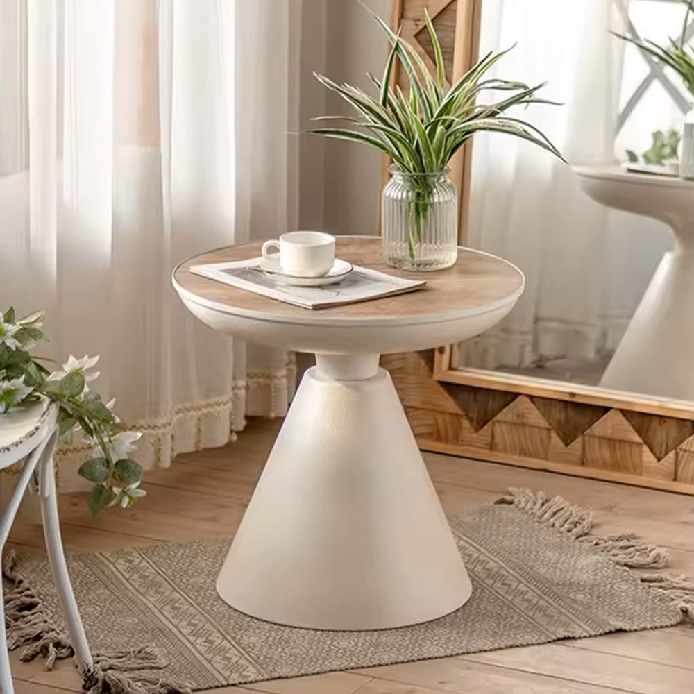 Masuta living lemn masiv premium Conic, Homedit - Image 5