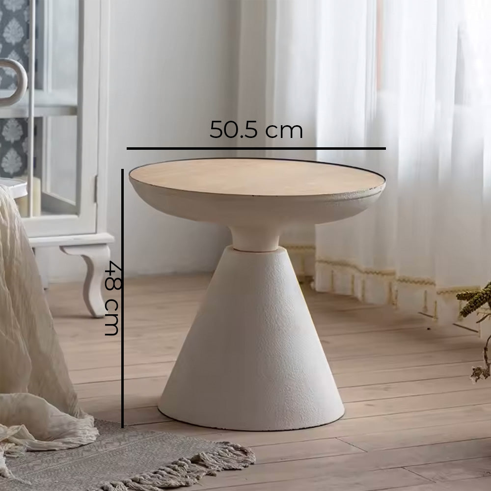 Masuta living lemn masiv premium Conic, Homedit - Image 8